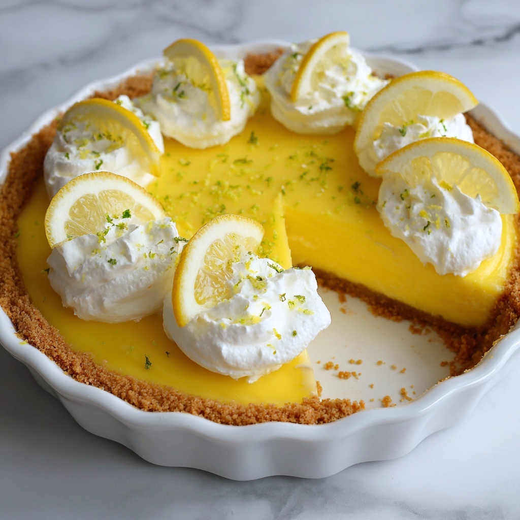 Lemon Angel Pie Recipe - Recipe Image