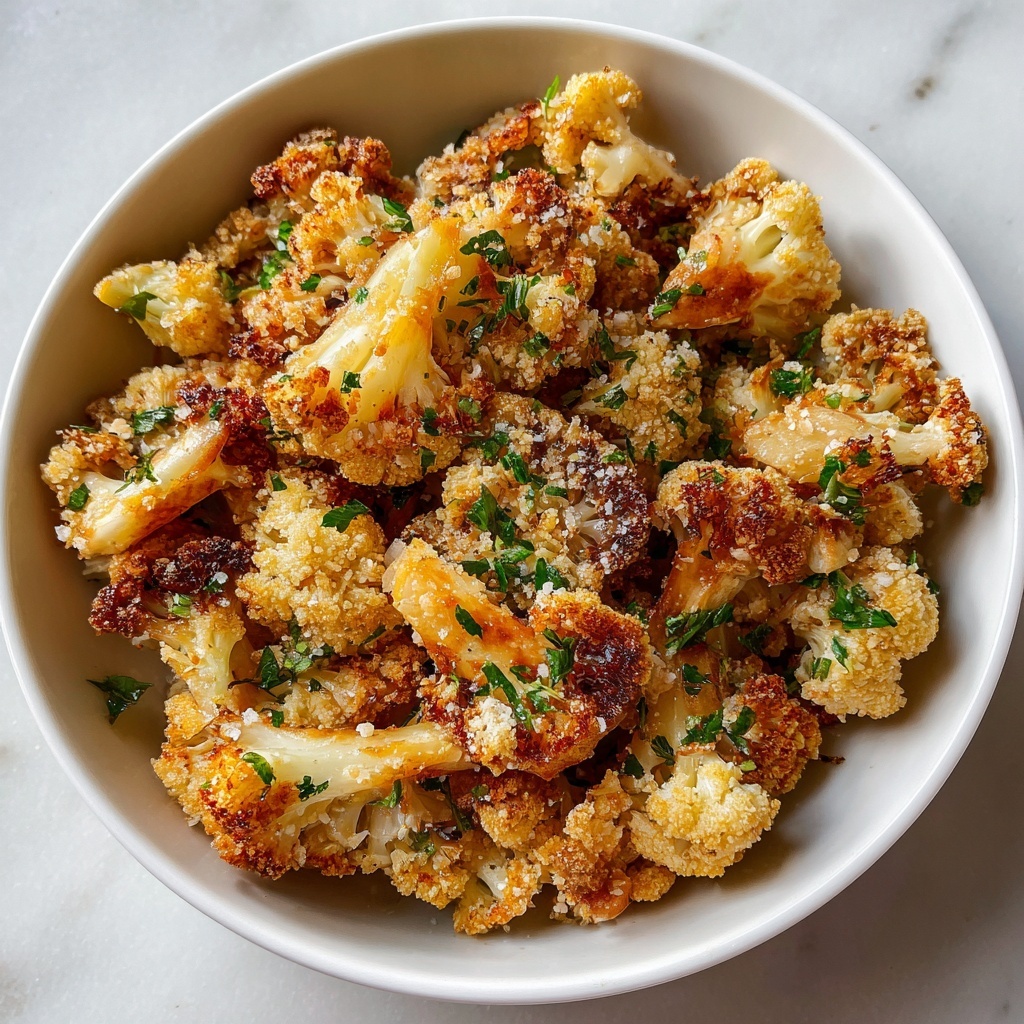 Parmesan Cauliflower Bites: Deliciously Healthy Snack Recipe - Recipe Image