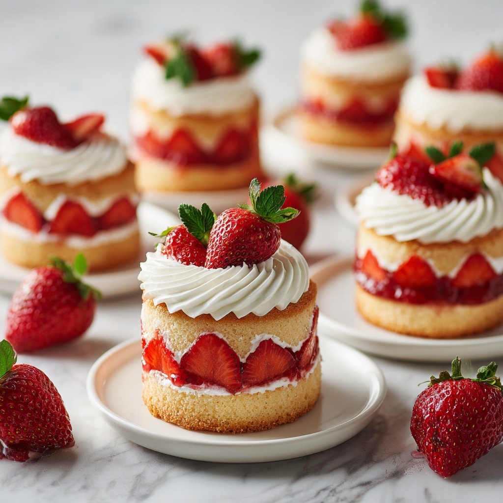 Strawberry Shortcake with Whipped Cream Recipe - Recipe Image