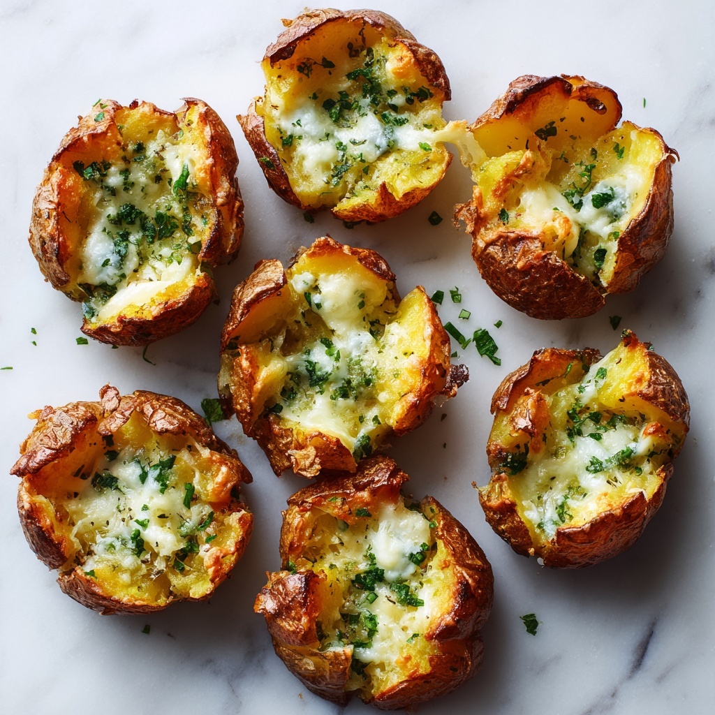 Crispy Air-Fryer Smashed Potatoes Recipe - Recipe Image