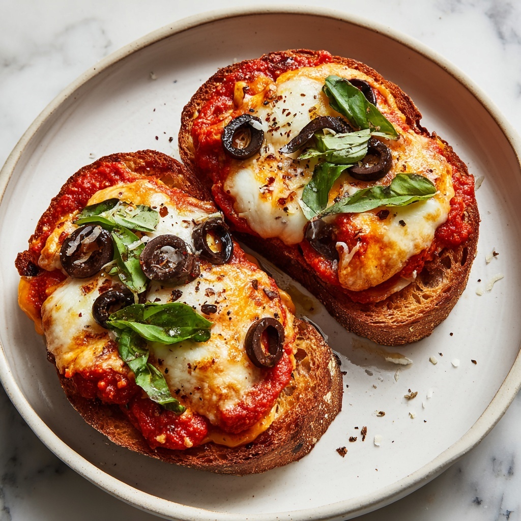 Pizza Toast Recipe - Recipe Image
