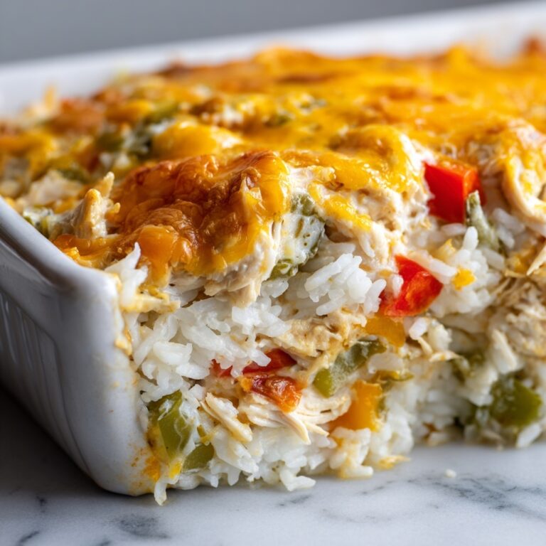 Cheesy Chicken Fajita Casserole Recipe
