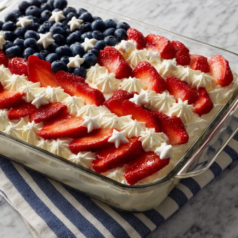 American Flag Fruit Pizza Recipe