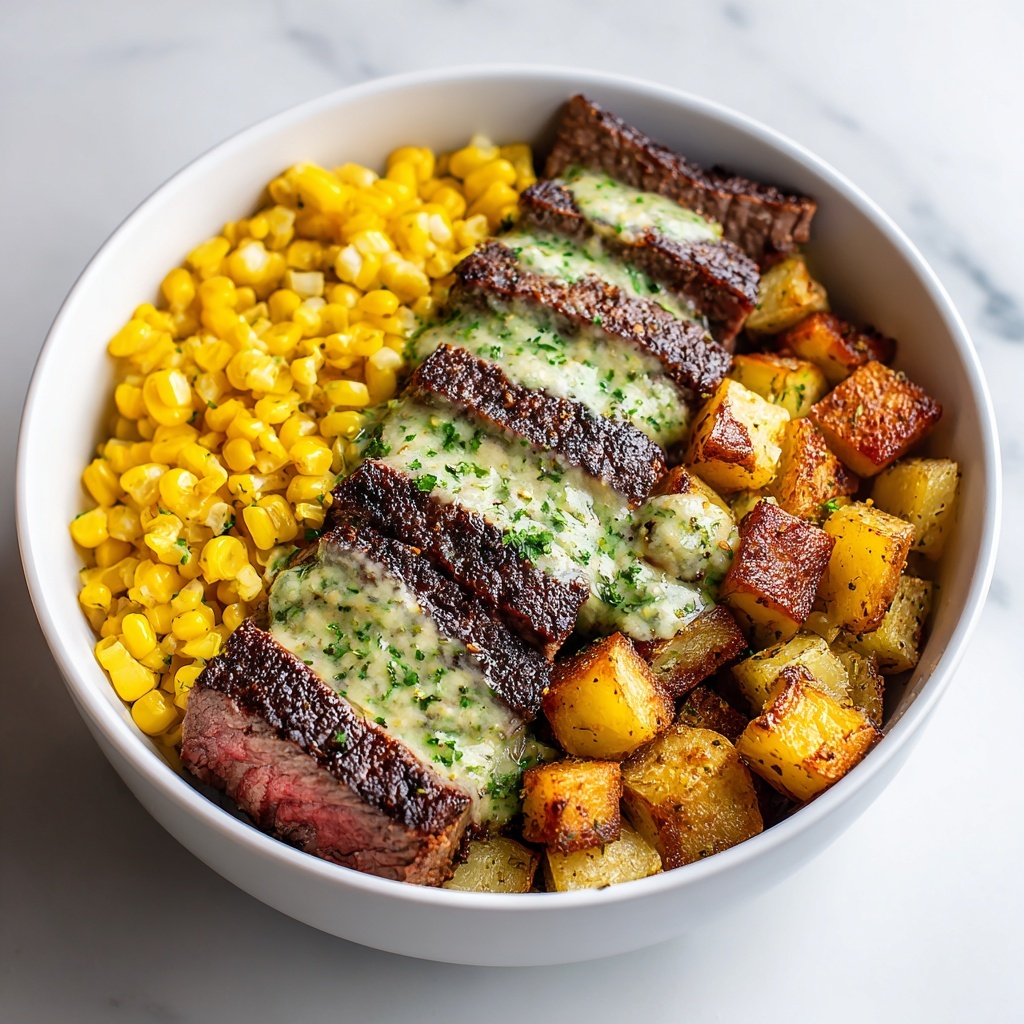 Steak Avocado Corn Bowl Recipe - Recipe Image