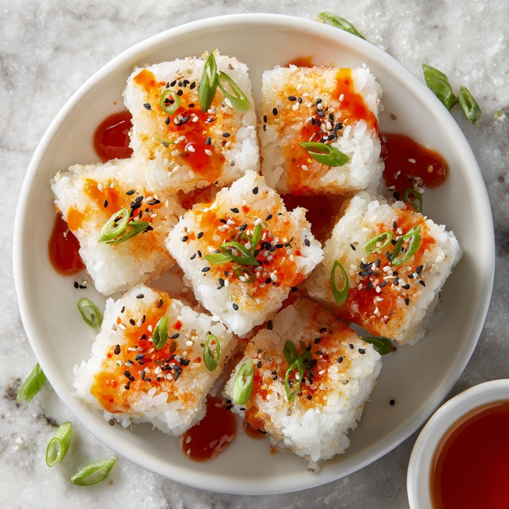 Crunchy Spicy Tuna Sushi Bites Recipe - Recipe Image