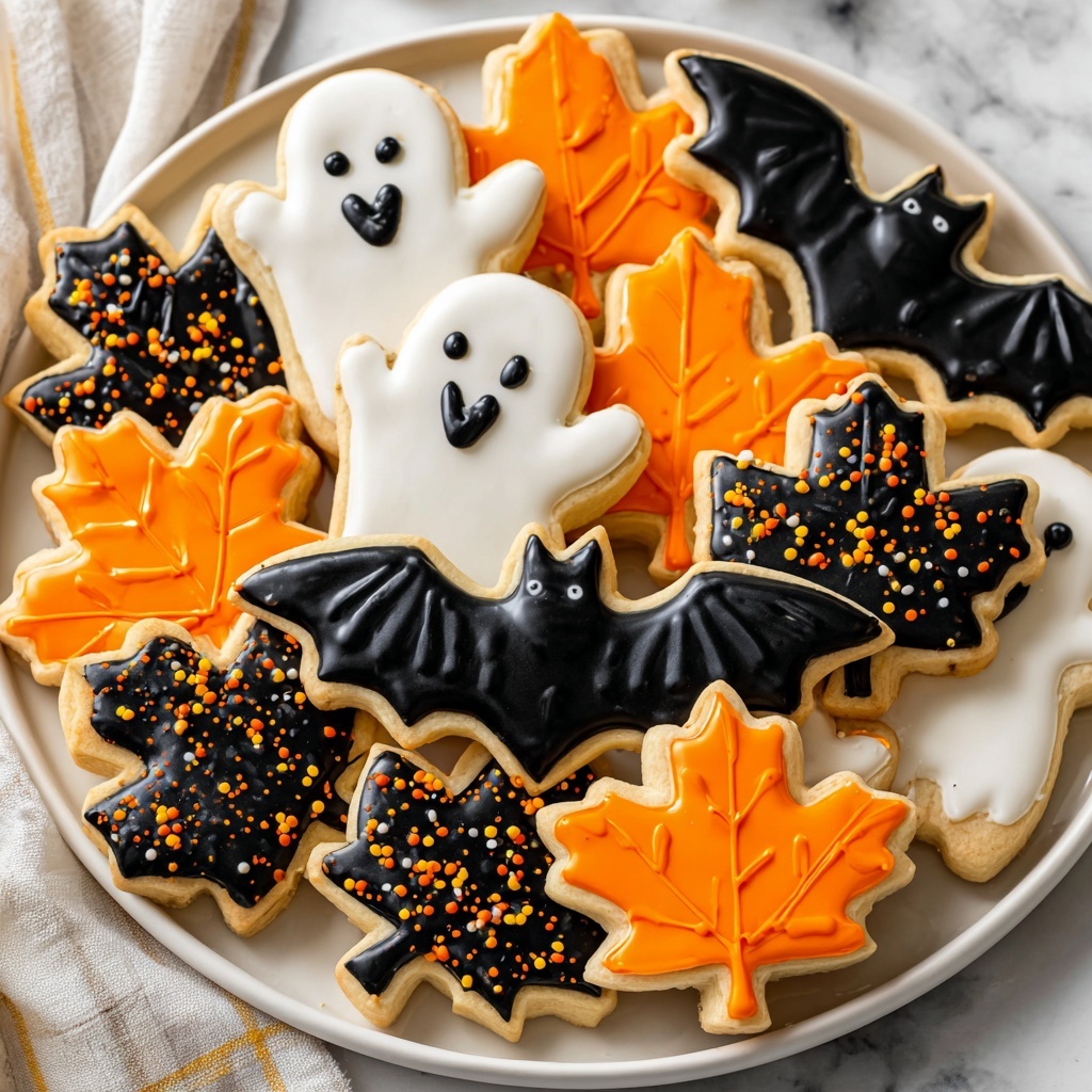 Halloween Royal Icing Cookies Recipe - Recipe Image