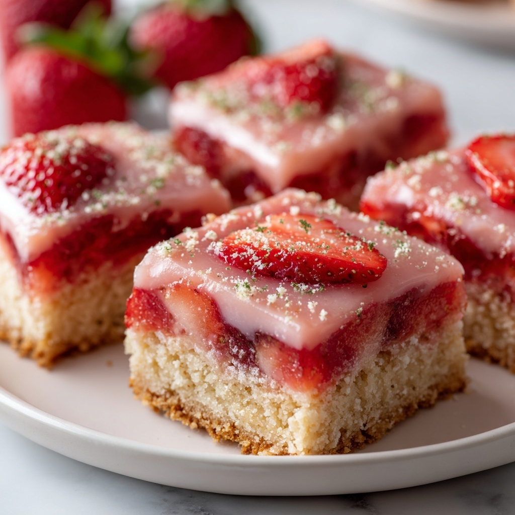 Strawberry Bars Recipe - Recipe Image