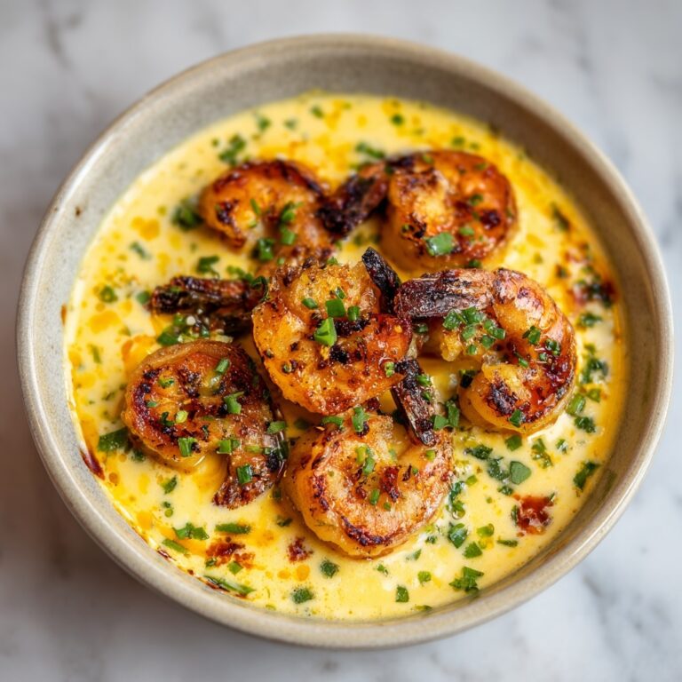 Sautéed Shrimp in Creamy Saffron Sauce Recipe