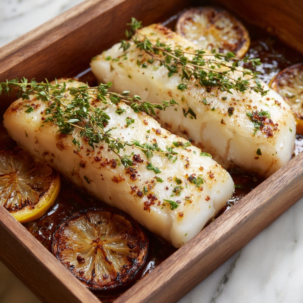 Mediterranean Herb and Lemon Baked Branzino Recipe - Recipe Image