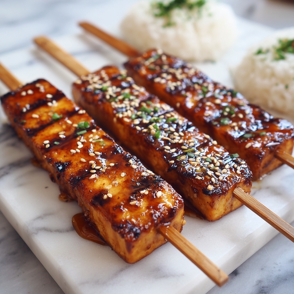 Tteokkochi (Korean Rice Cake Skewers) Recipe - Recipe Image