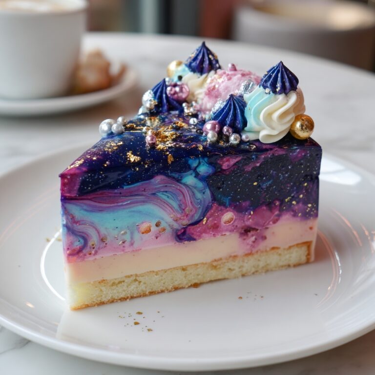 Galaxy Ripple Ice Cream Cake Recipe