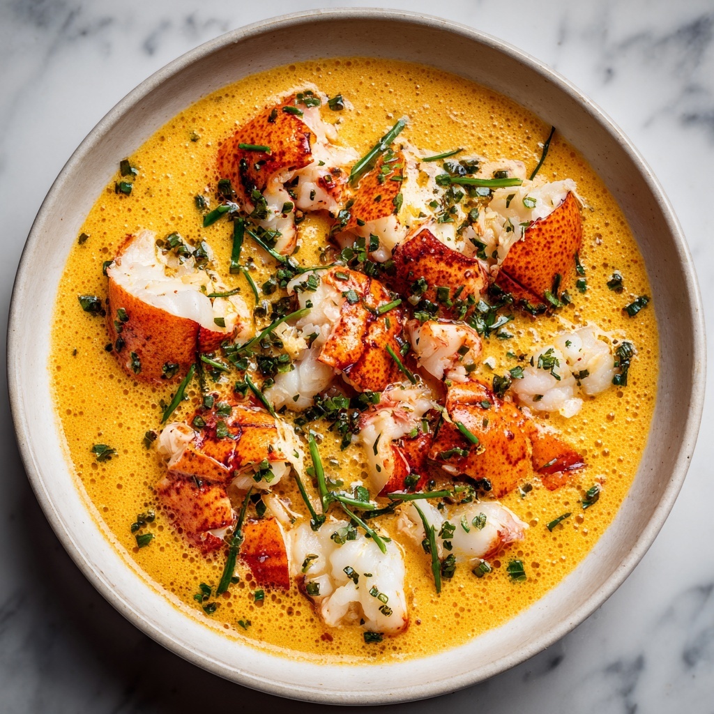 Seafood Bisque with Crab, Shrimp, and Lobster Recipe - Recipe Image