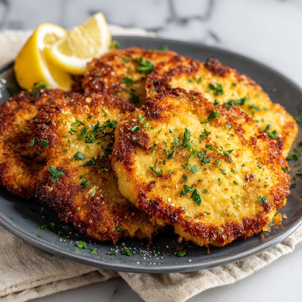 Italian Chicken Cutlets Recipe - Recipe Image