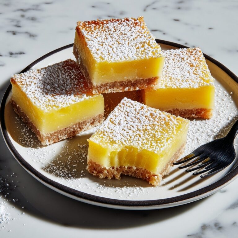 Small Batch Lemon Bars Recipe