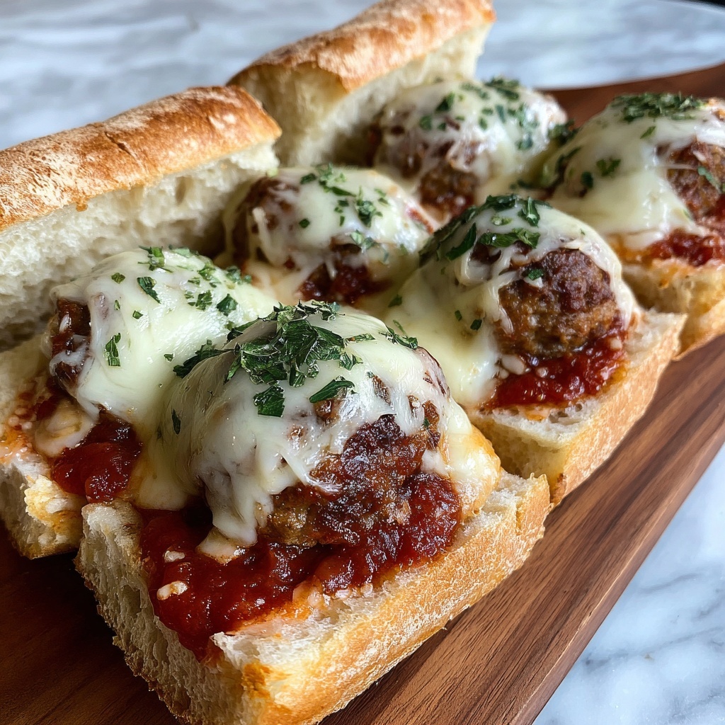 Sloppy Joe Meatball Subs Recipe - Recipe Image