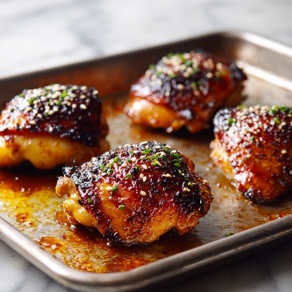 Boneless Skinless Chicken Thighs with Teriyaki Marinade Recipe - Recipe Image