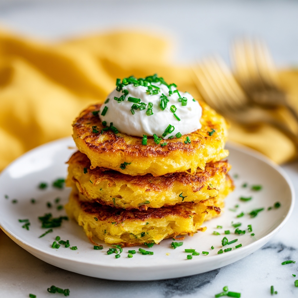 Crispy Easy Potato Pancakes Recipe - Recipe Image