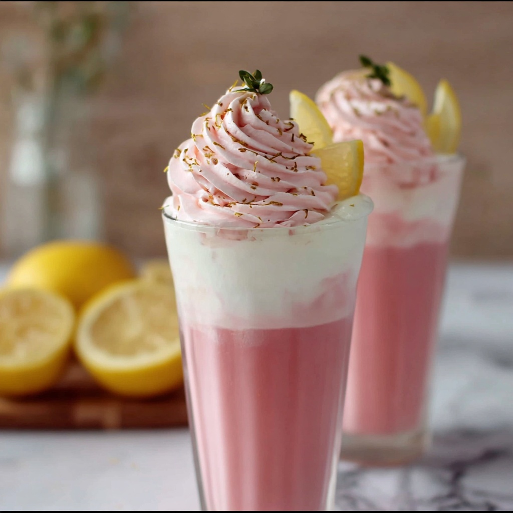 Whipped Pink Lemonade Recipe - Recipe Image