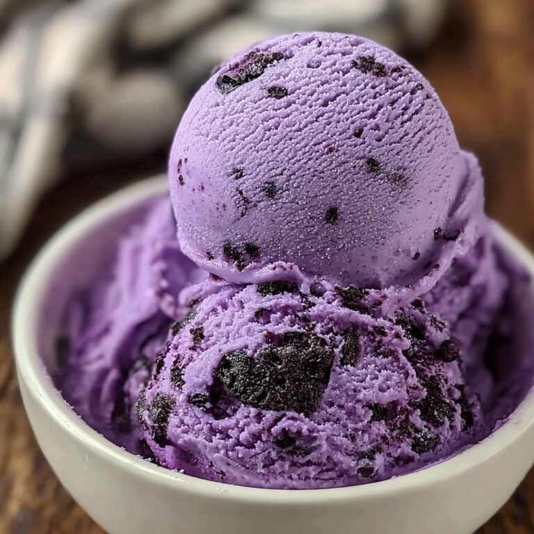 Blueberry Ice Cream Recipe