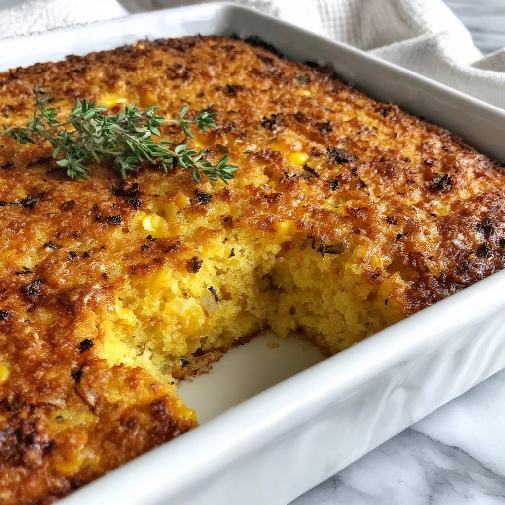 Cowboy Cornbread Casserole Recipe - Recipe Image