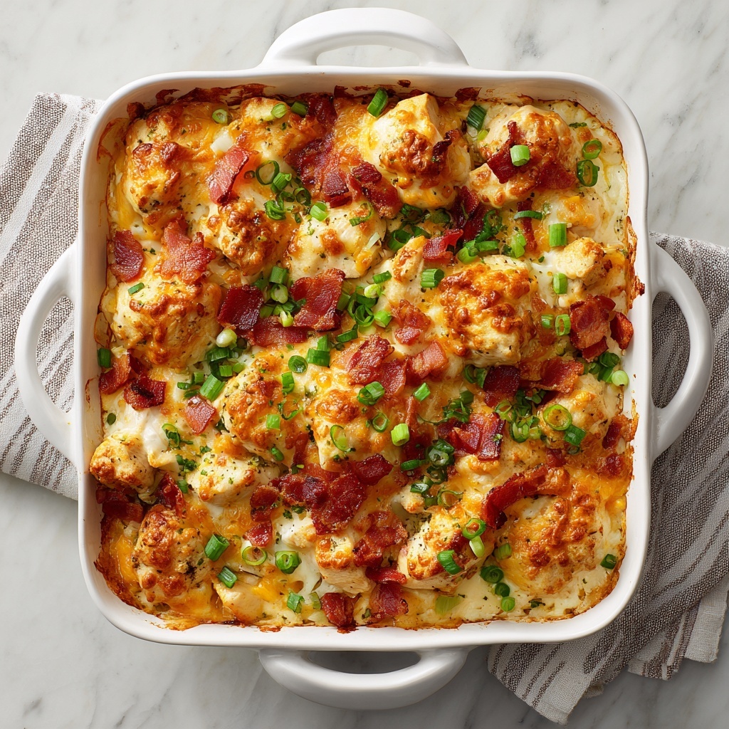 Easy Low Carb Chicken Casserole Recipe - Recipe Image