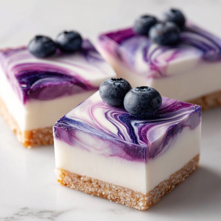 Keto Blueberry Cheesecake Bars Recipe