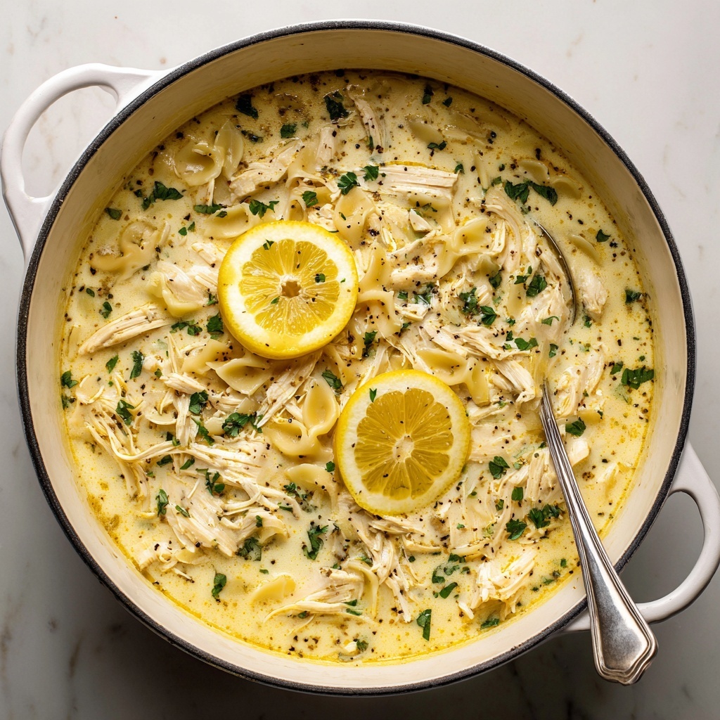 Avgolemono (Greek Egg and Lemon Soup) Recipe - Recipe Image