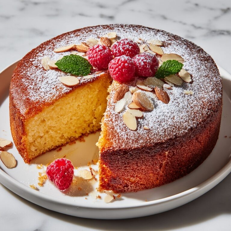 Italian Almond Ricotta Cake Recipe