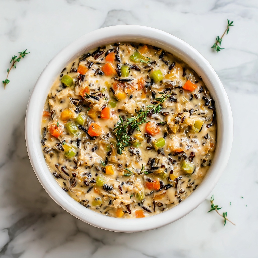 Creamy Chicken Wild Rice Soup Recipe - Recipe Image