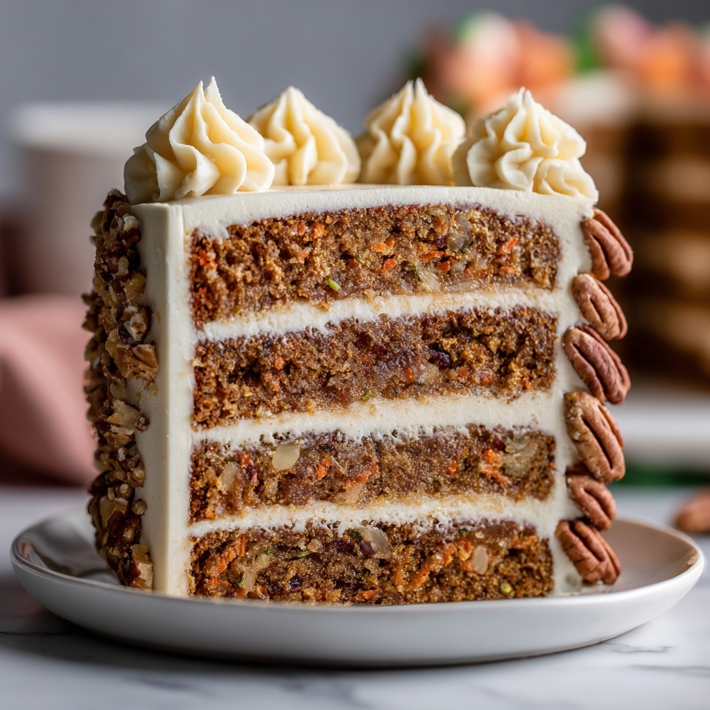 Romanian Walnut Buttercream Cake Recipe - Recipe Image