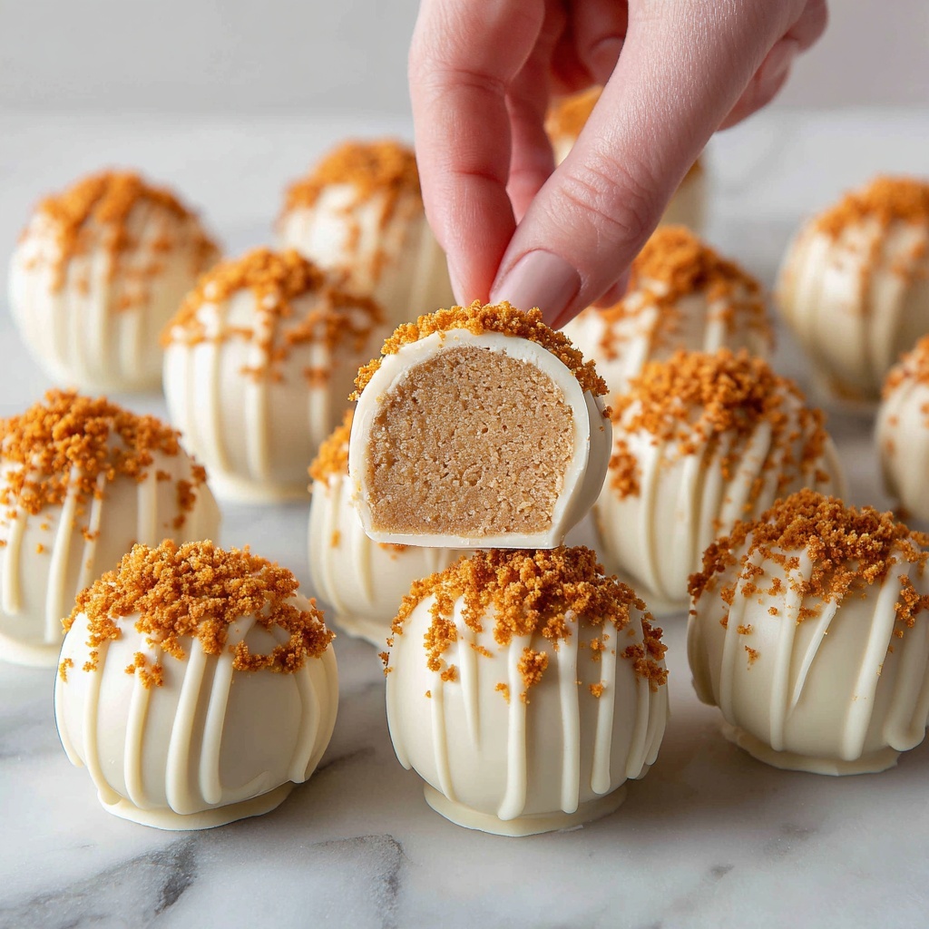 No-Bake Pumpkin Cheesecake Balls Recipe - Recipe Image