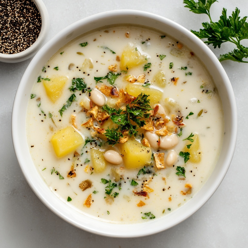 Potato and Bean Soup Recipe - Recipe Image