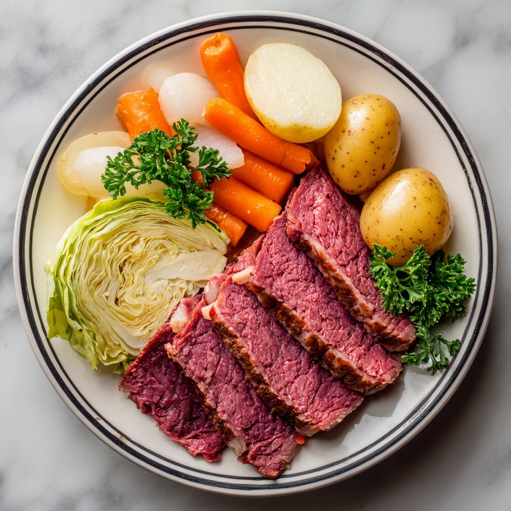 Easy Corned Beef and Cabbage Sheet Pan Recipe - Recipe Image