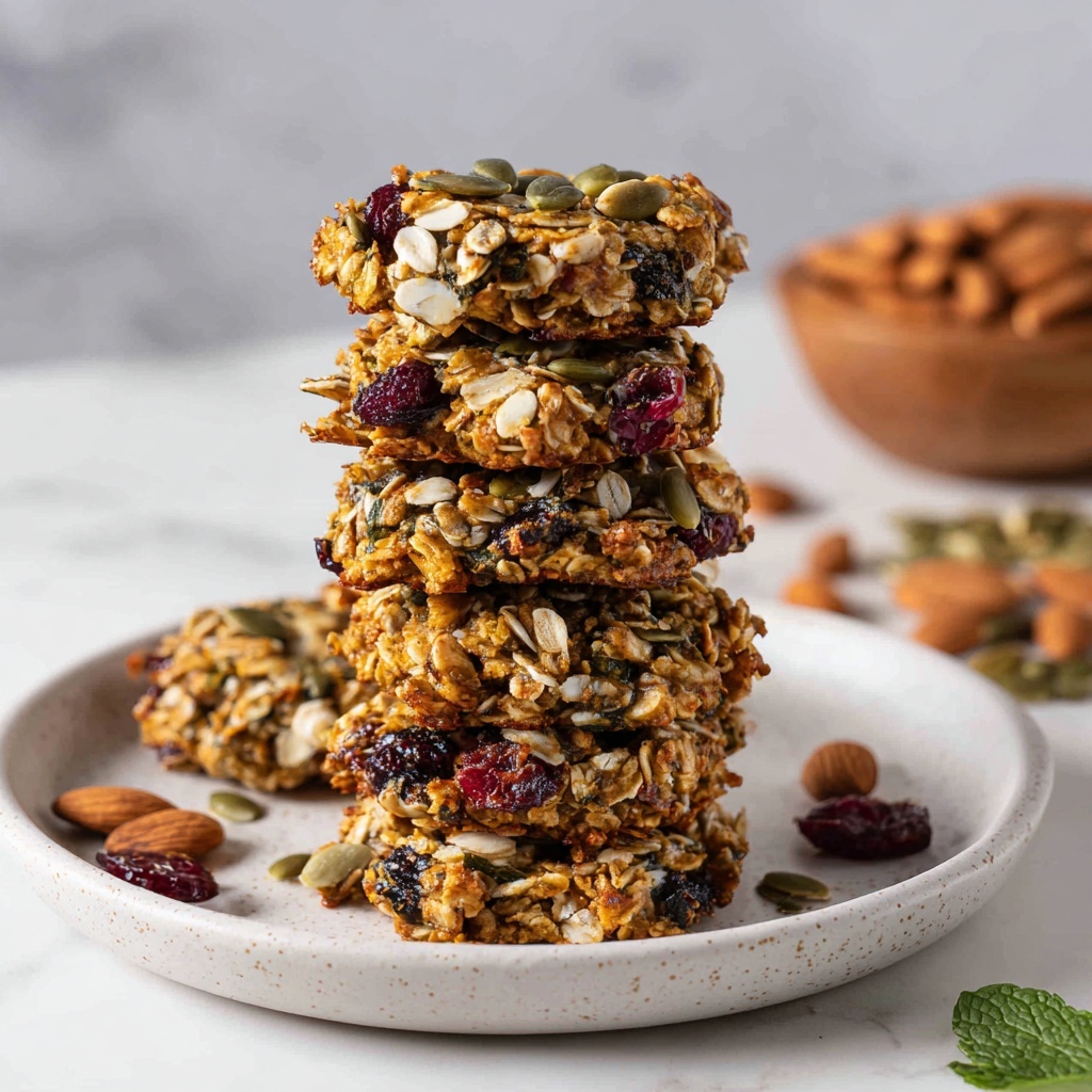 Healthy Nut & Seed Energy Cookies Recipe - Recipe Image