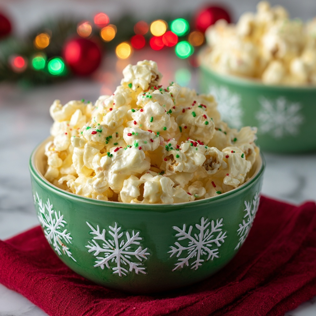 Candied Puff Corn (Christmas Crack) Recipe - Recipe Image