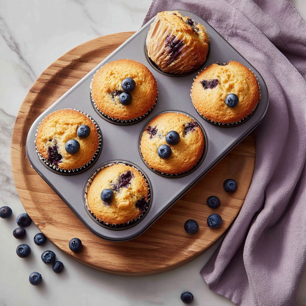 Cottage Cheese Blueberry Muffins: An Amazing Ultimate Recipe - Recipe Image