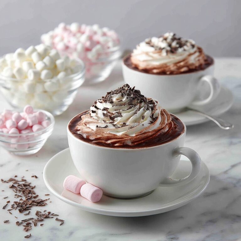 Rich Homemade Hot Chocolate Recipe
