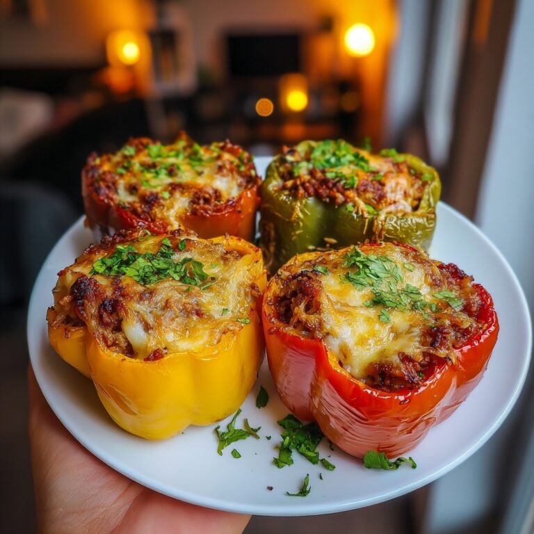 Easy Baked Stuffed Peppers Recipe