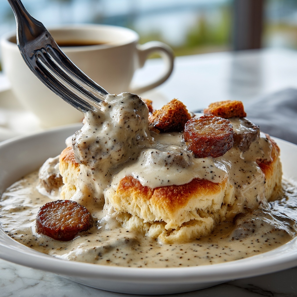 Pioneer Woman Sausage Gravy Recipe - Recipe Image