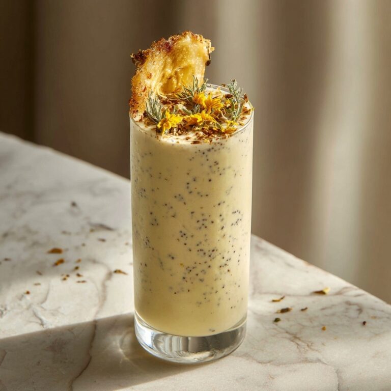 Banana Chamomile Tea Smoothie for a Soothing Sip Recipe