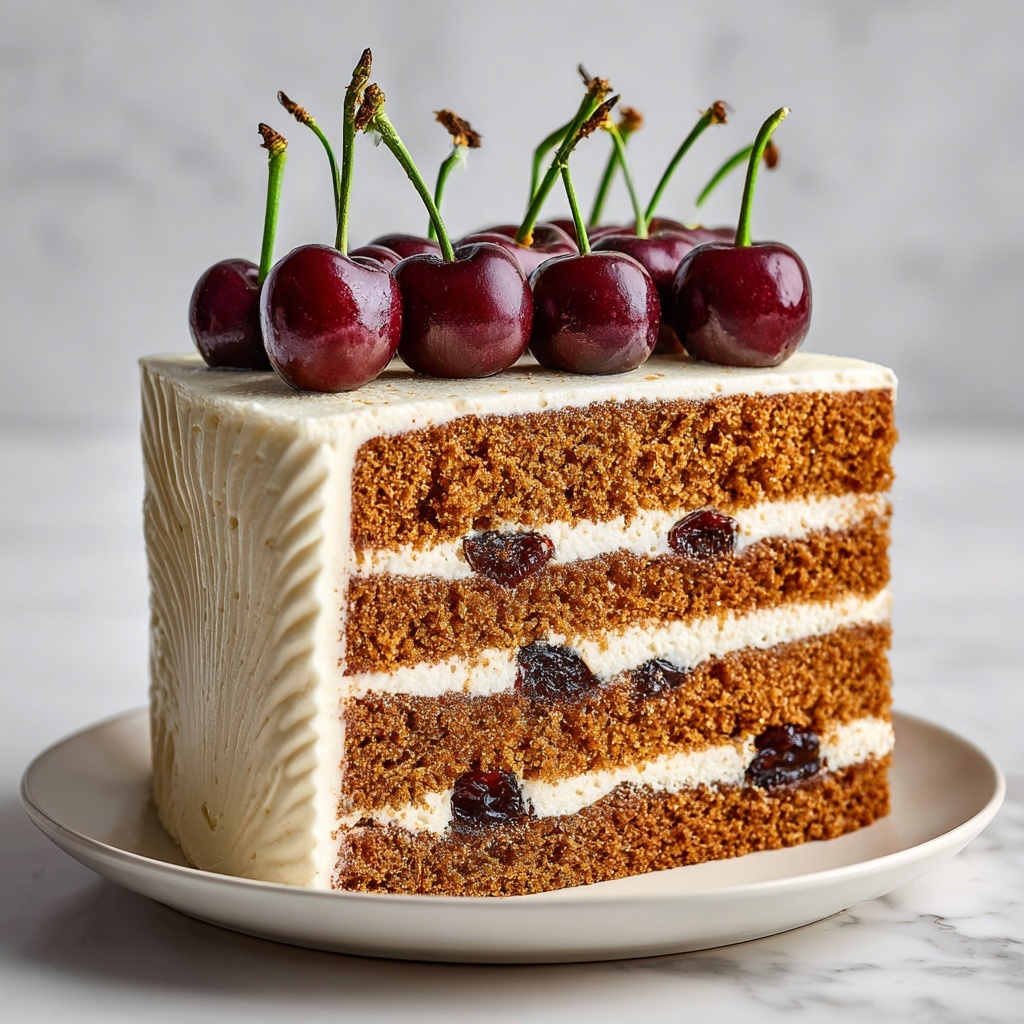 Decadent Cherry Swirl Cake Recipe - Recipe Image