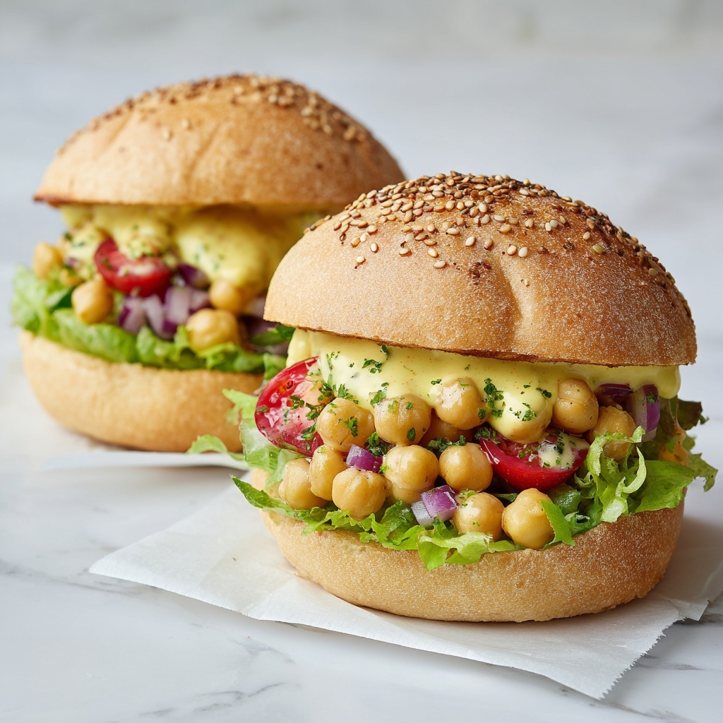 Chickpea Salad Sandwich Recipe - Recipe Image