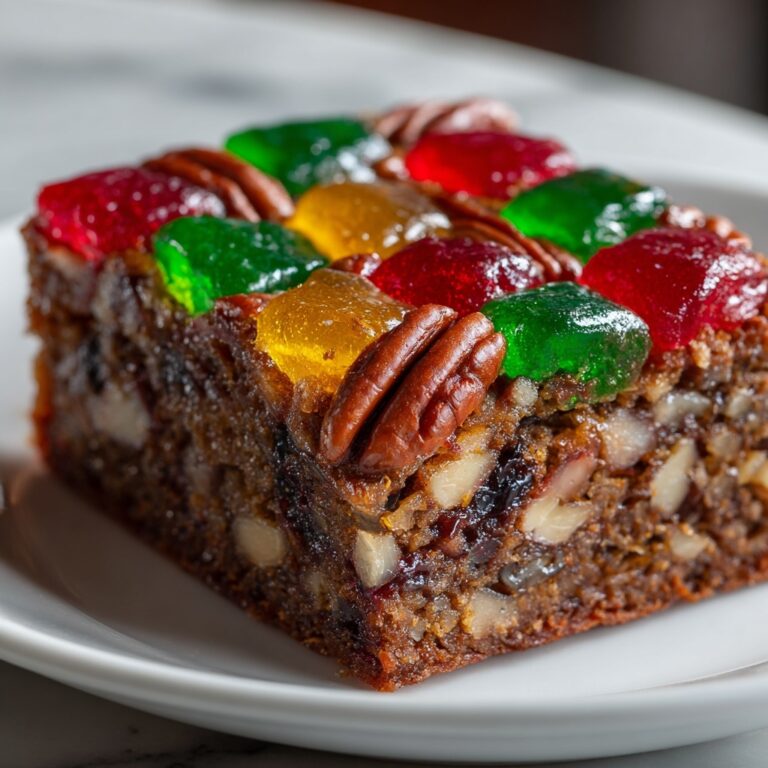 Traditional Christmas Fruit Cake Recipe