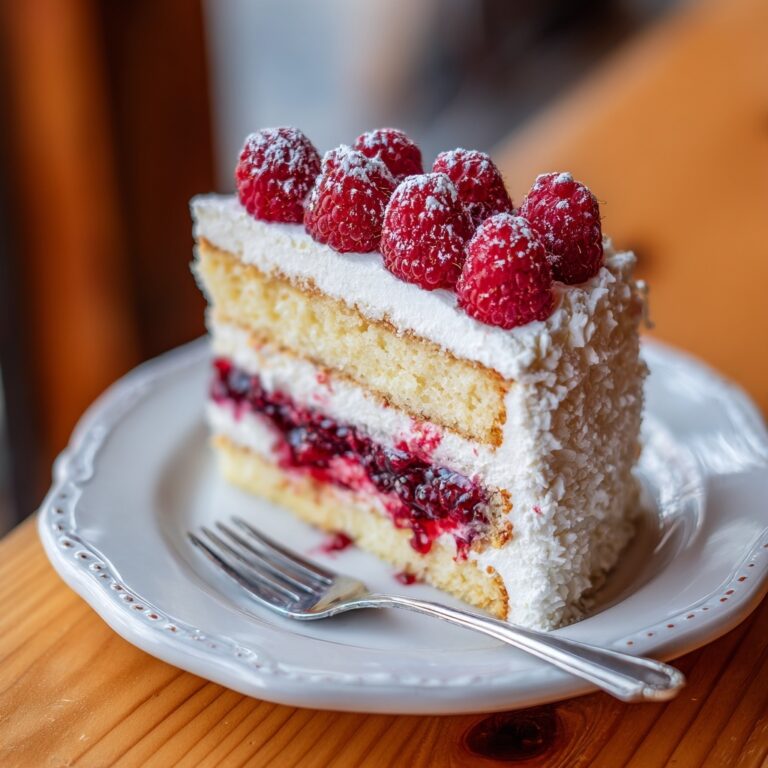Irresistible White Chocolate Raspberry Cake Recipe