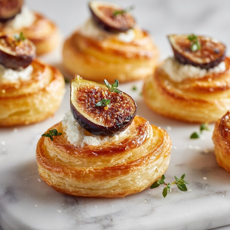 Fig and Goat Cheese Pinwheels with Fig Jam and Nuts Recipe