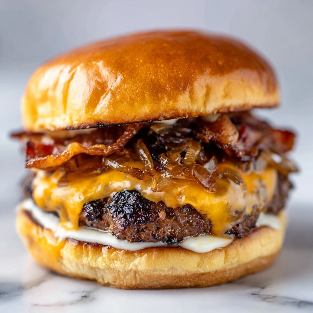 Ultimate Pub Burger Recipe - Recipe Image