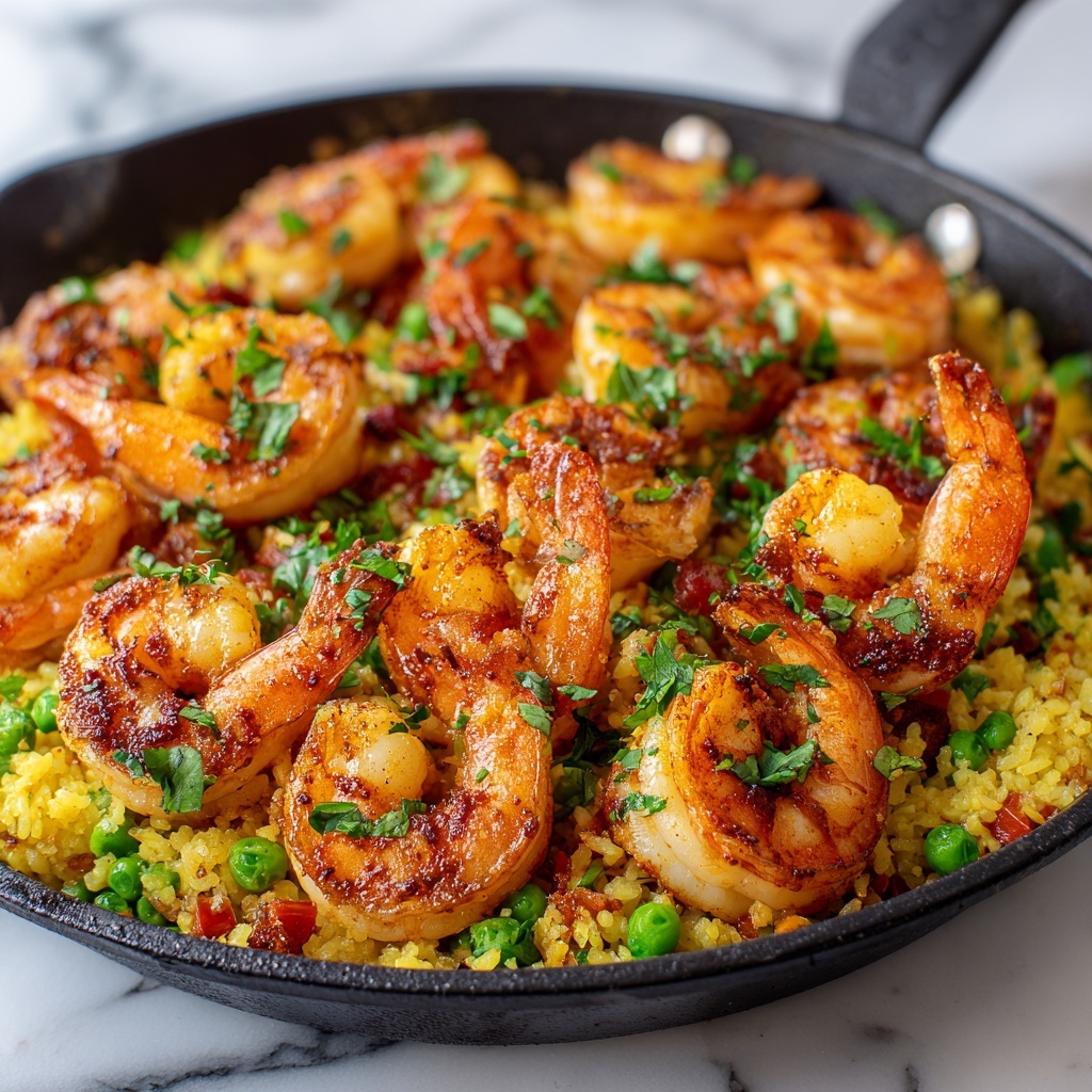 Easy Seafood Paella Recipe - Recipe Image