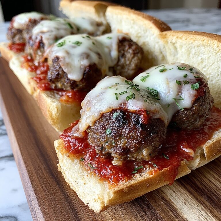 Sloppy Joe Meatball Subs Recipe