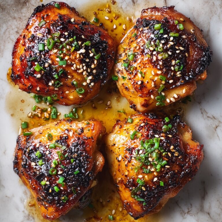 Boneless Skinless Chicken Thighs with Teriyaki Marinade Recipe