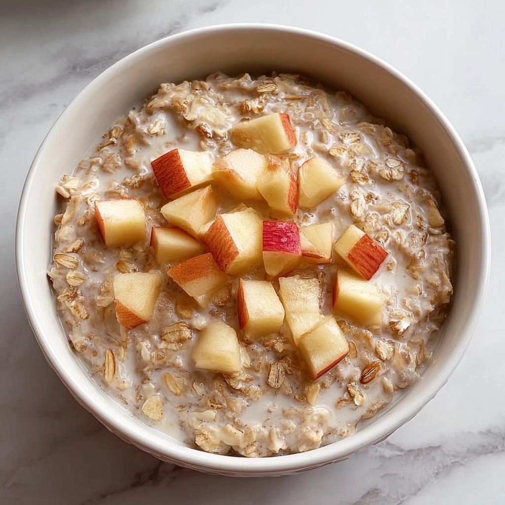 Overnight Apple Cinnamon Oats Recipe - Recipe Image